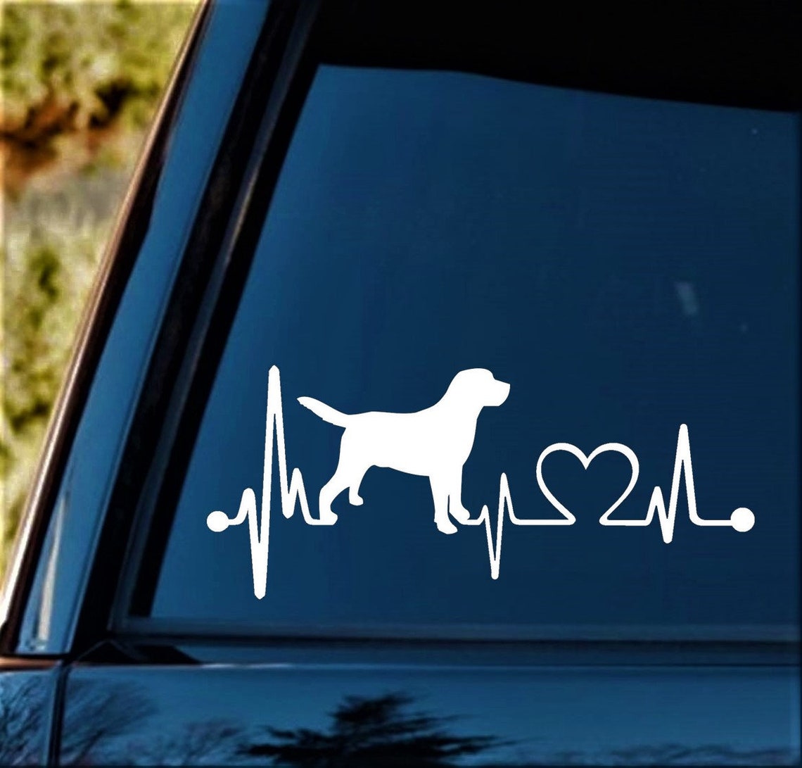 Adesivo Per Auto Labrador Retriever A Bordo - Foto 2