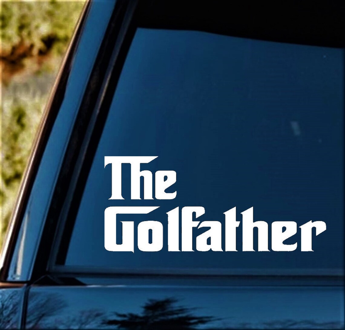 Funny Golf Cart Decal Sticker for Car Truck SUV Van Window or | Etsy