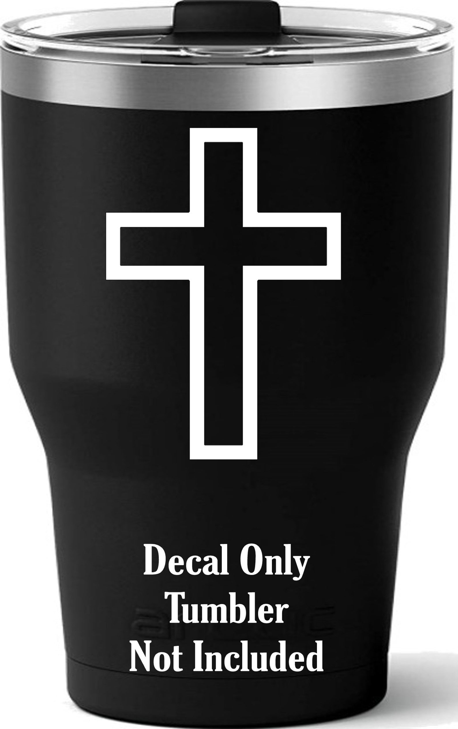 Jesus Christ Cross Decal | Christian Faith Sticker for Car | Christian ...