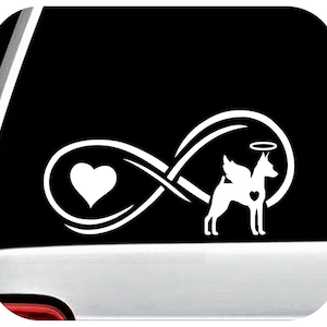 Custom Min Pin Infinity Memorial Decal Sticker