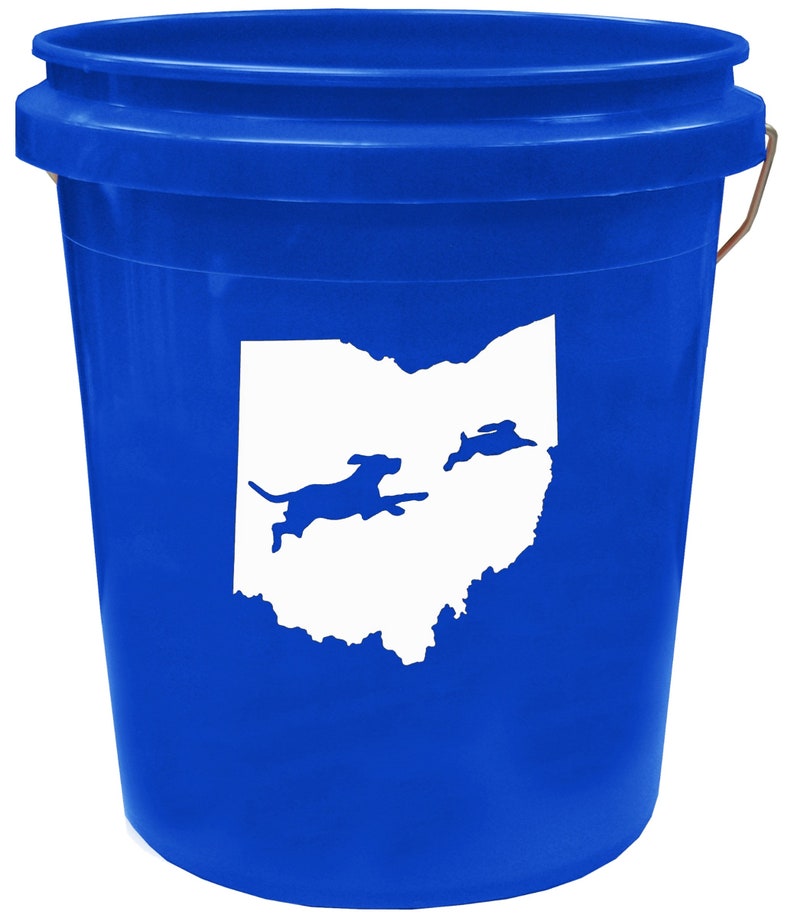 Ohio Beagle Dog Chasing Rabbit Decal Sticker for Car Window BG - Etsy