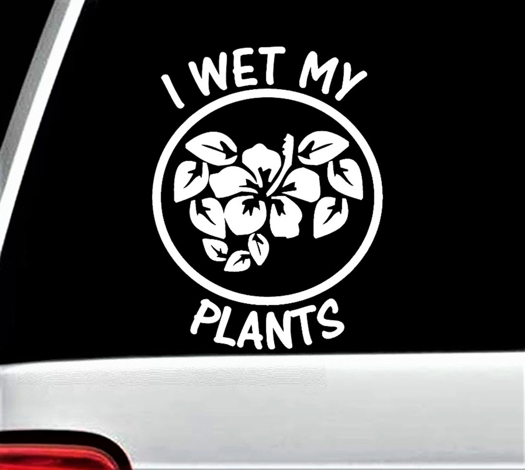 Gardening Decal Sticker for Car Window Gardening Gift Garden Sign for