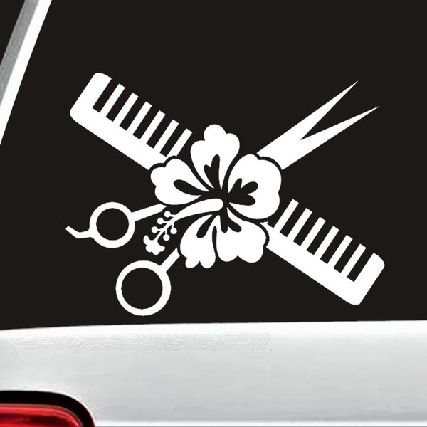 Hairstylist Decal Etsy