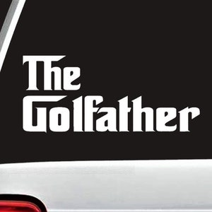 Funny Golf Cart Decal Sticker for Car Truck SUV Van Window or Laptop C1019