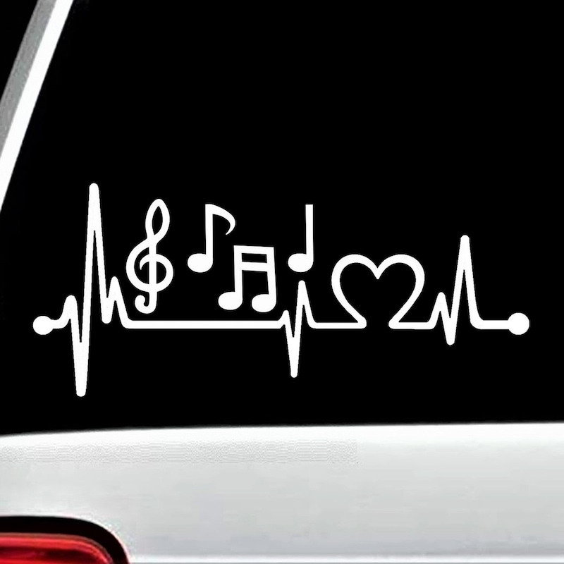 Music Notes Decals Car - Etsy