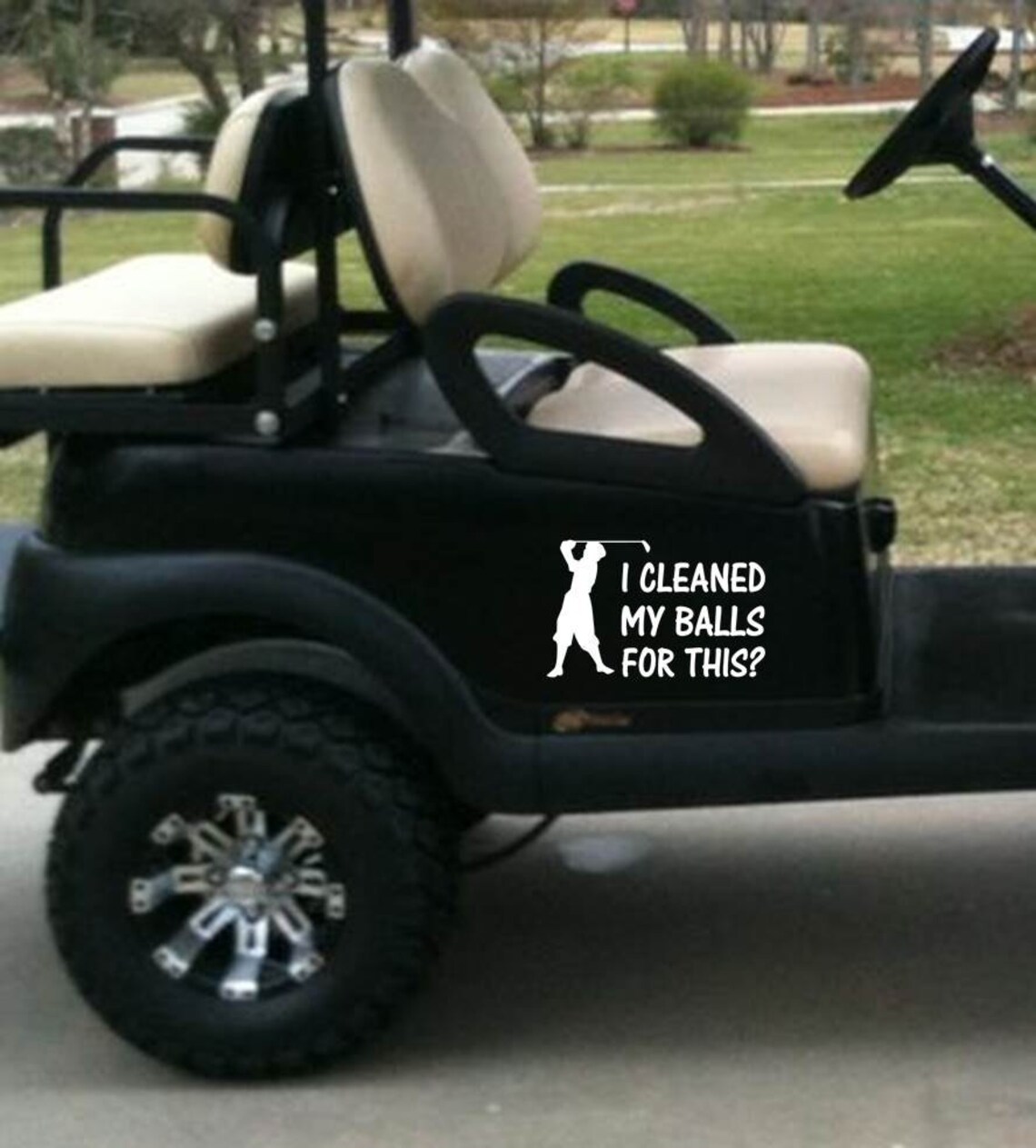 Funny Golf Decal Sticker for Car Truck SUV Van Window or - Etsy