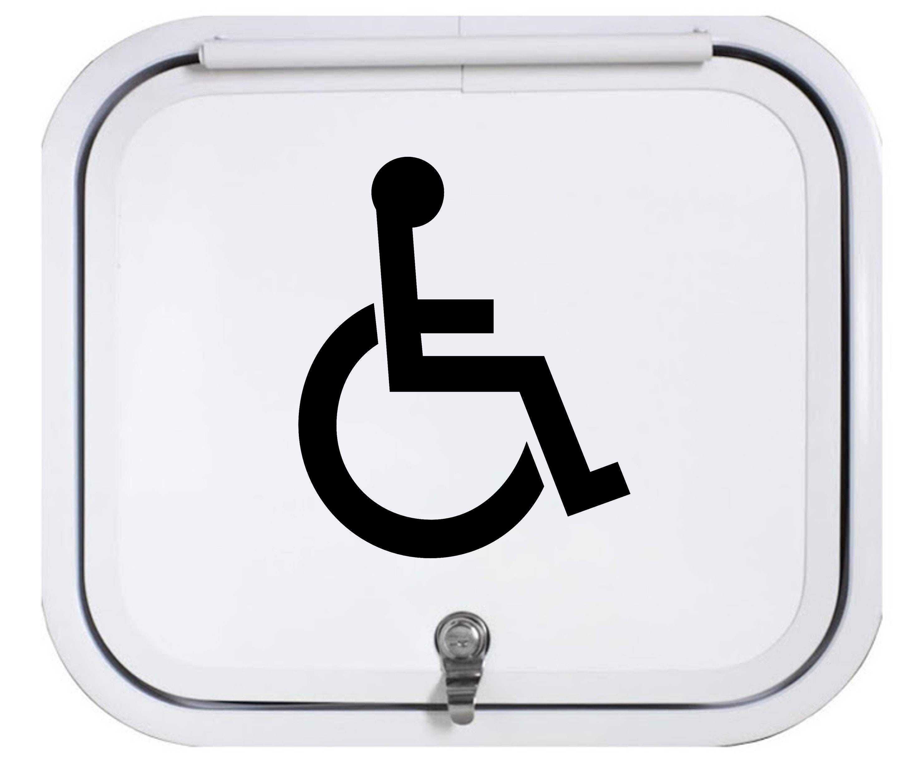 Handicap Wheelchair Symbol Vinyl Decal, Wheelchair Disabled Sticker for ...