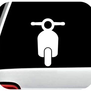Scooter Moped Decal Sticker