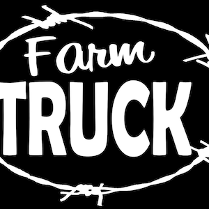 Farm Truck Decal Sticker for Truck Window Barbed Wire Decal Sticker