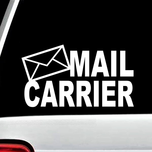 US Mail Carrier Decal Sticker for Car Window | BG 692