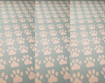 Pet Paw Prints Decal Stickers for Car Laptop Tumbler