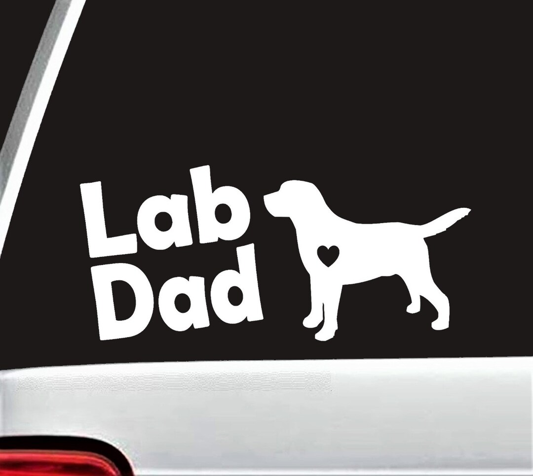 Labrador Retriever Dog Breed Lab Mom Dog Profile\" Sticker By Dogarts