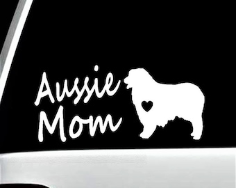 Light Red Merle Aussie Sticker Australian Shepherd Dog