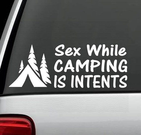Camping Decal Trailer Trash Camper Car Truck Jeep Wall SUV Vinyl Window Sticker