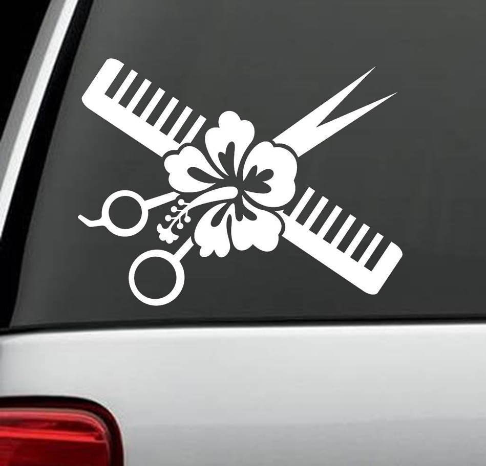 A1001 Hair Stylist Hairdresser Hairstylist Decal Sticker Etsy