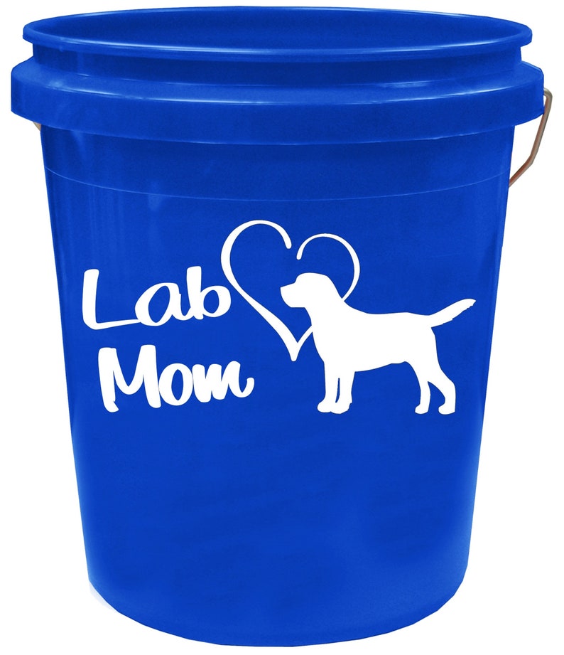 Lab Mom Decal for Car Window Labrador Retriever Decal Etsy