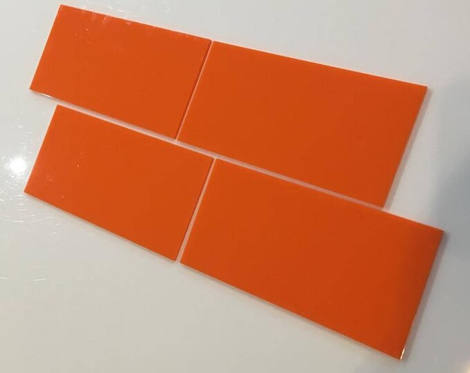 Clear Gloss Acrylic Square Crafting Mosaic//Wall Tiles 1cm-20cm Sizes 1/"-7.9/"