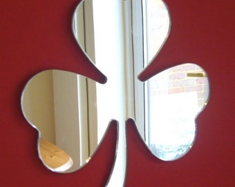 Clover Shaped Mirror - Many Sizes Available, Bespoke Shapes Made