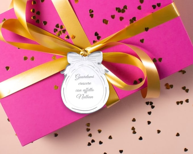 Personalized Acrylic Gift Tags: Bespoke Wedding & Party Favors