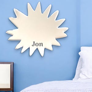 Custom Acrylic Water Splat Mirror: Shatterproof, Child Safe