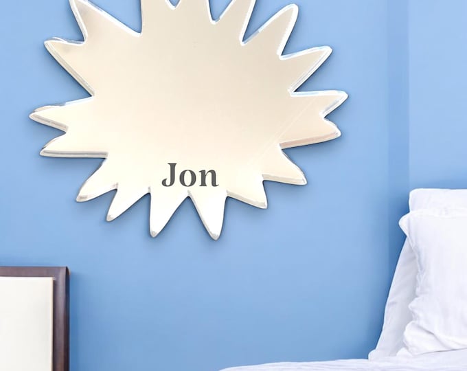 Custom Acrylic Water Splat Mirror: Shatterproof, Child Safe