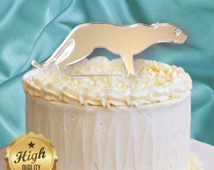 Jaguar Cake Toppers & Cup Cake Toppers - Several Colour Options Available, Any Bespoke Style Made