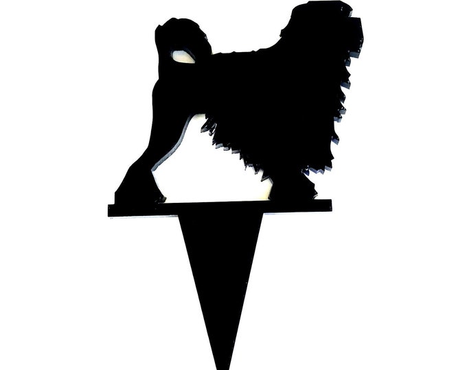 Lowchen Dog Cake Topper: Custom Acrylic Cupcake Toppers