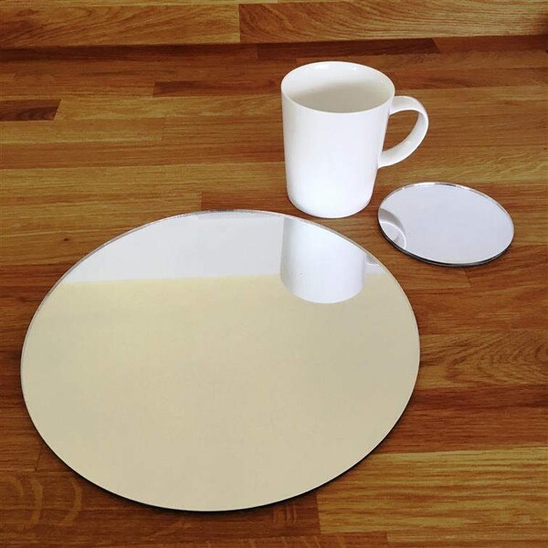 Mirrored Placemats Etsy