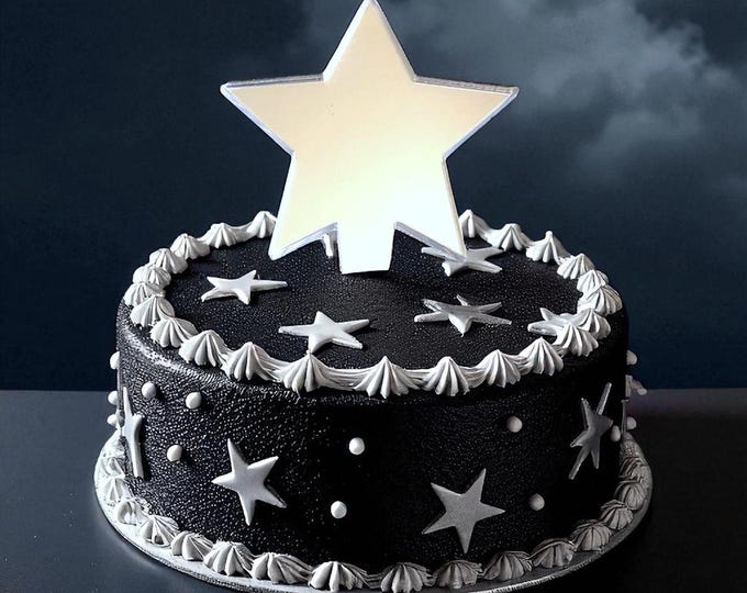 Bespoke Star Cake Toppers: Colors, Sizes and Custom Styles