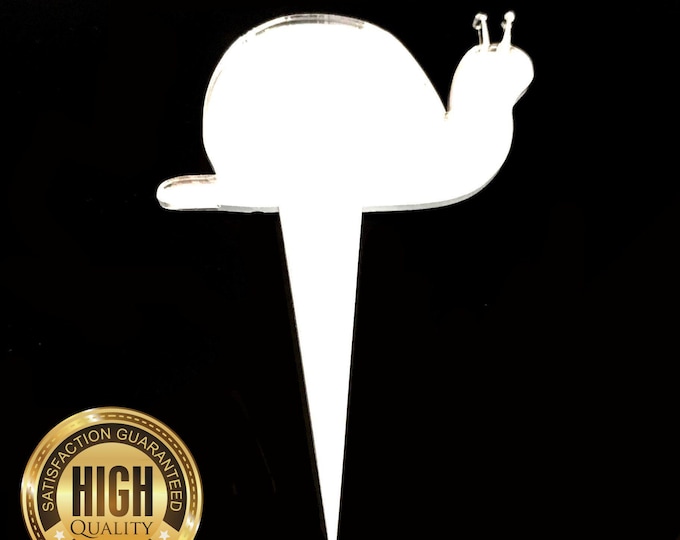 Snail Shaped Cake Toppers & Cup Cake Toppers - Several Colour Options Available, Any Bespoke Style Made, Crafting Customised