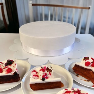 Flower Shaped Table Cake Raiser Stands - Custom Height, Sizes and Colours