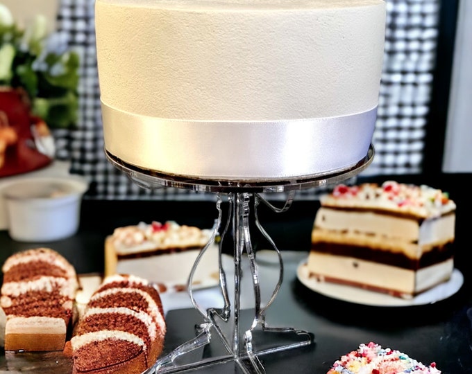 Table Cake Raiser Stands -  Made to Order Custom Heights/Sizes/Colours & Woods