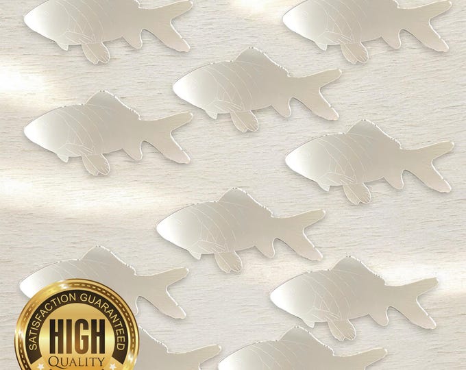 Crafting Mirrors with Custom Colours, Woods, Shapes, & Holes for Jewellery or Invites - Packs of 10