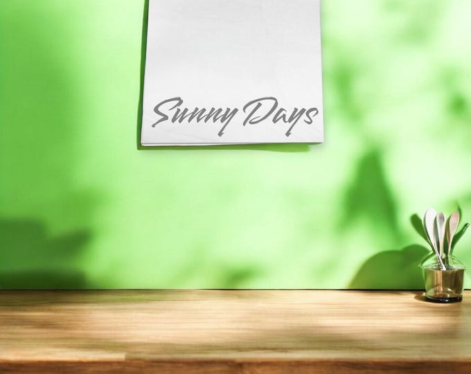 Square Shaped Mirrors with White Backing & Hooks, Bespoke Shapes Made, Engraving Services