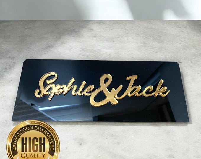 Beauty Salon / Shop Signs Signs wall or Desk, your logos and colours - Custom Colours, Woods, Sizes & Shapes Made