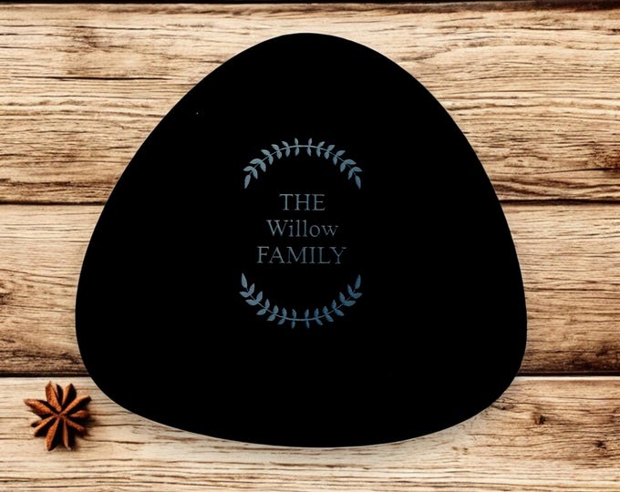 Custom Acrylic Placemat: Engraved Table Protector, Personalized Serving Mat