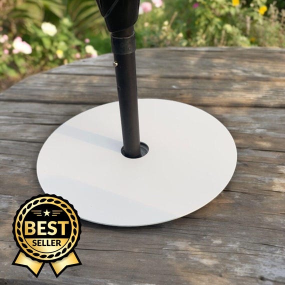 acrylic lazy susan for patio table with umbrella Outdoor 2" Hole | Royal Teak Collection Measuring 12.8 x 12.52 x 2.91 inches and weighing 2.9 pounds 12" Lazy Susan with Umbrella