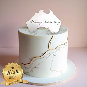 Engajamento Cake Toppers - Proposta - noivo e noiva