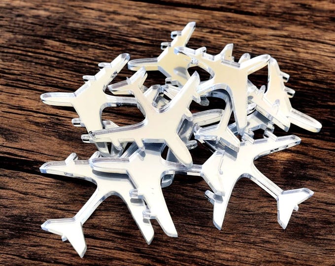 Crafting Mirrors: Custom Colors, Shapes, and Sizes - Set of 10