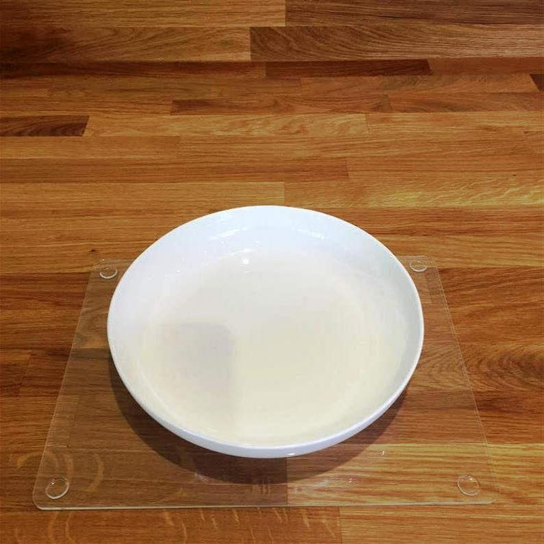 Rectangle Placemats & Coasters in Clear Gloss Finish Acrylic Etsy