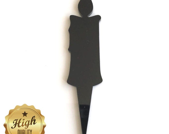Candle Cake Toppers: Acrylic Cupcake Decorations, Bespoke Style