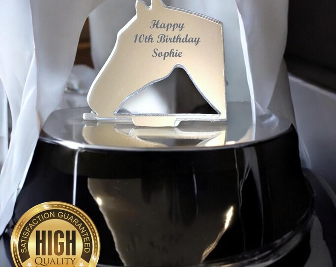 Horse Head Cake Toppers & Cup Cake Toppers - Several Colour Options Available, Any Bespoke Style Made, Crafting Customised