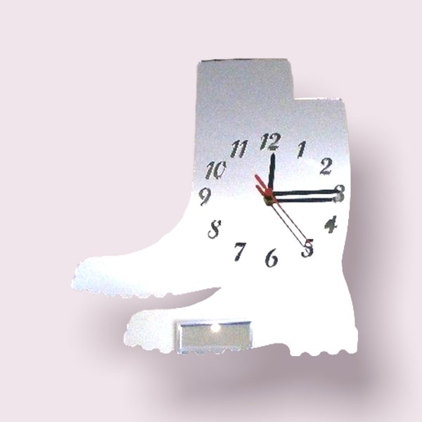 Clocks Boots Etsy