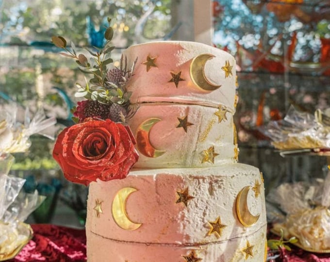 Star Mirrors Crafting Set: Acrylic Star Shapes for Jewelry Making