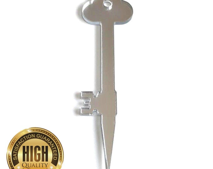 Key to the Door Cake Toppers & Cup Cake Toppers - Several Colour Options Available, Any Bespoke Style Made, Crafting Customised
