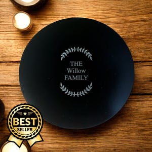 Engraved Acrylic Placemat: Custom Table Protector, Personalized Serving Mat