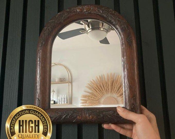 Bespoke Arched Shaped Mirrors in Various Colors and Sizes - Custom Made, Shatterproof Acrylic, Strong Adhesive Pads - Eco-Friendly Materials