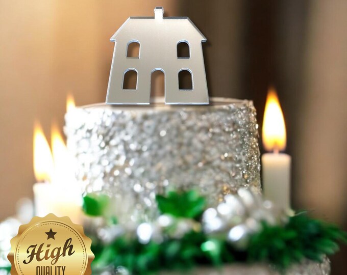 Dolls House Cake Toppers & Cup Cake Toppers - Several Colour Options Available, Any Bespoke Style Made, Crafting Customised