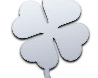 Four Leaf Lucky Clover Shaped Mirrors, Bespoke Shapes Made