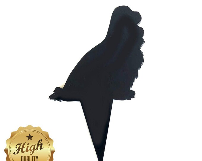 Custom King Charles Spaniel Cake Topper – Recycled Acrylic Dog Cupcake Decor